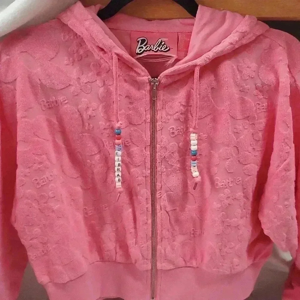 Barbie crop hoodie